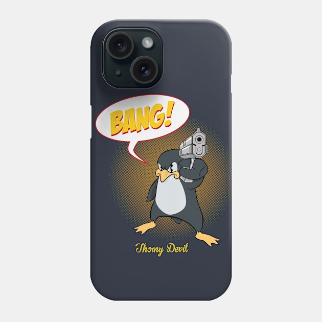 BANG! Phone Case by Thorny Devil Design