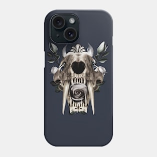 Remembering Saber Tooth Tiger. Phone Case