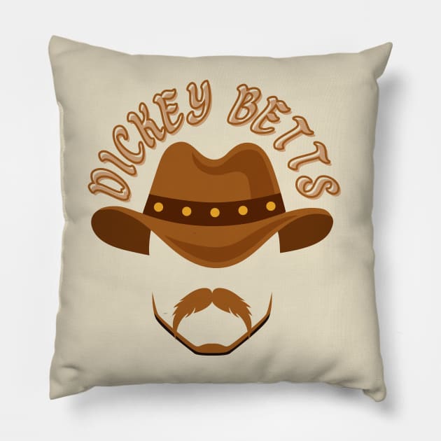 Dickey Betts Pillow by murshid