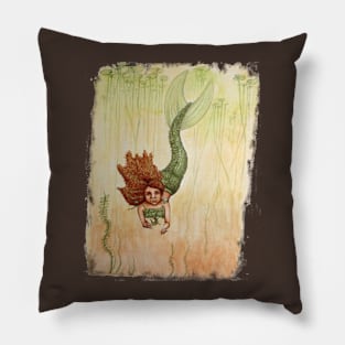 Swamp Mermaid Pillow