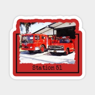 Fire Station 51 Magnet