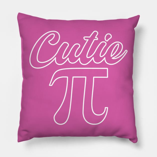 cutie pi Pillow by Shirts That Bangs