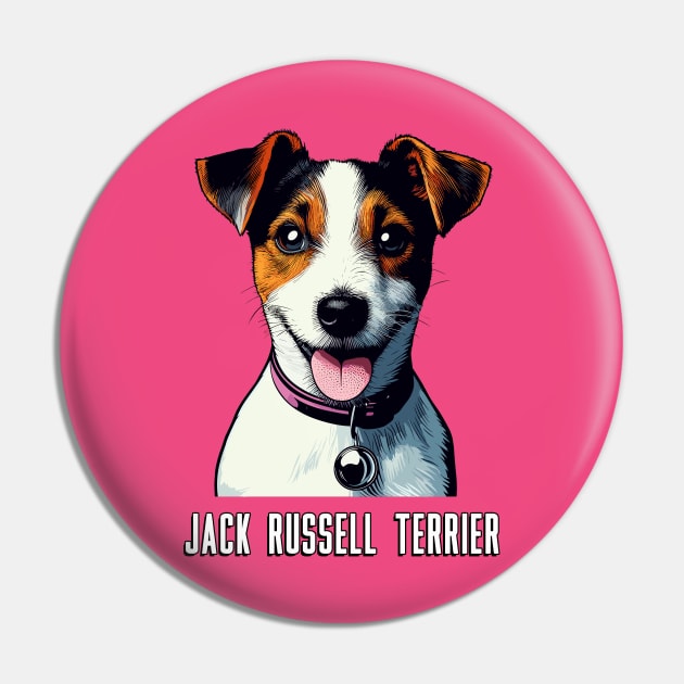 Jack Russell Terrier Pin by The Design Deck