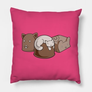 Kitty Kitty Bon Bon - Kawaii Confections Pillow