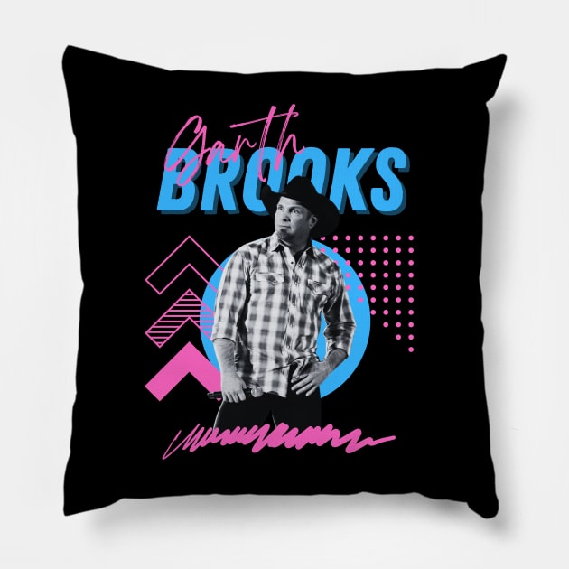 Garth brooks***original retro Pillow by OtakOtak