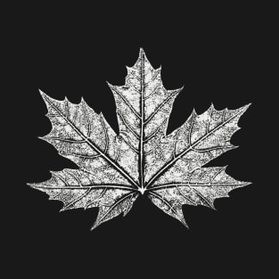 Maple Leaf - Botany / Tree Logo T-Shirt