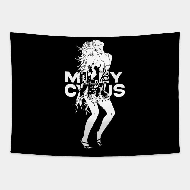 Doctor Miley Tapestry by motelgemini