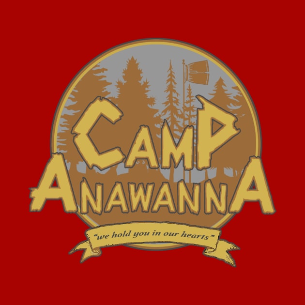 Salute Your Shorts! Camp Anawanna Crest by Rabid Penguin Records