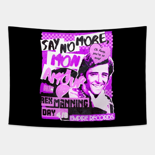 Say No More Tapestry by CoDDesigns