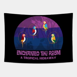 Twilight Tiki Room Tapestry