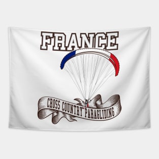 FRANCE PARAGLIDING CASUAL | 2 SIDED VINTAGE Tapestry