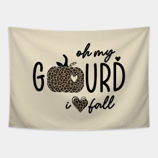 Oh My Gourd I love Fall Tapestry