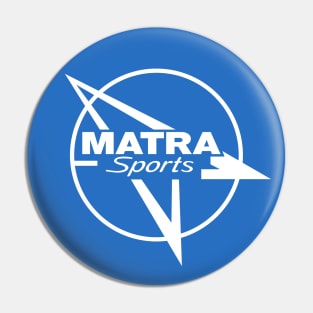 Vintage Matra Sports emblem - White Pin
