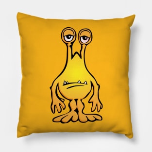 Cartoon Monster Alien Pillow