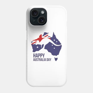 HAPPY AUSTRALIA DAY - T SHIRT Phone Case