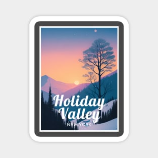 Holiday Valley ski - New York USA Magnet