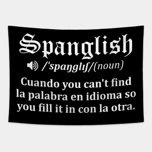 Spanglish Mexican Puerto Rican Venezuelan Spanish Tapestry