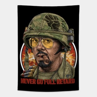 Tropic Thunder, Kirk Lazarus, Cult Classic Tapestry