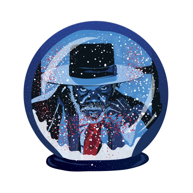 Hateful 8 Snow Globe by nicholashugginsdesign