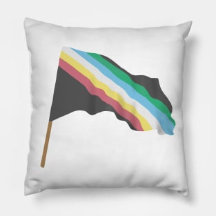 Disability pride flag Pillow