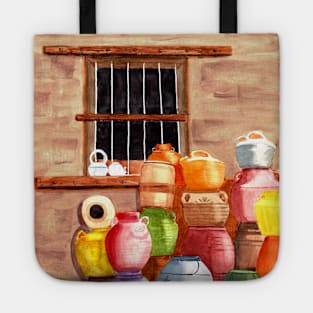 It's What's Inside That Counts, Ceramic Pottery Tote