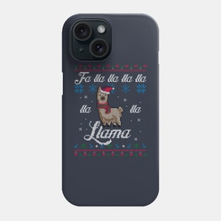 Merry Llamas Phone Case