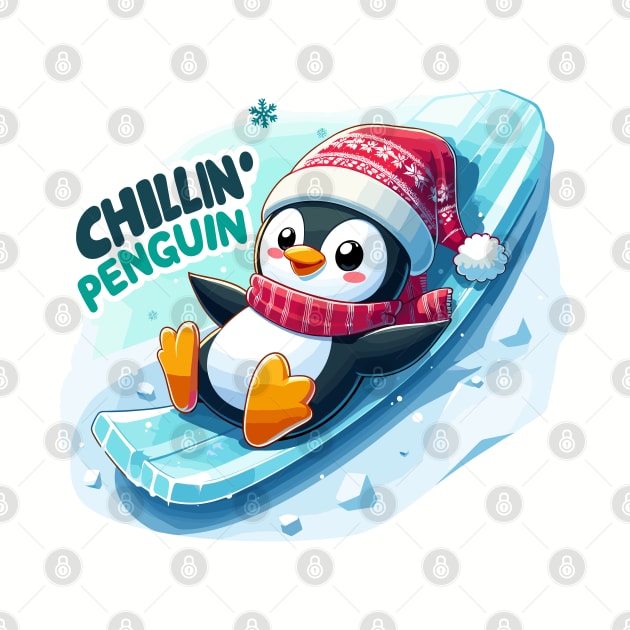 Chillin' Penguin: Slide into Cuteness by SimplyIdeas
