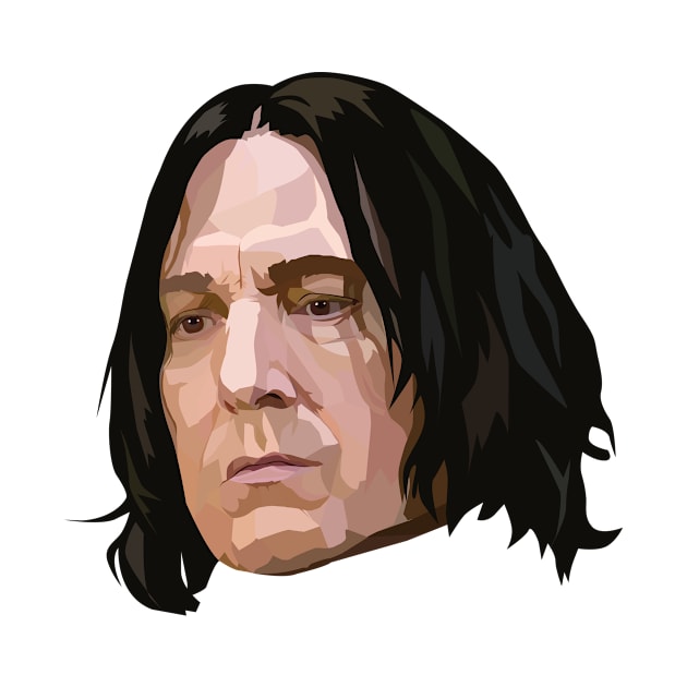 Floating Heads - Professor Snape by Merlino Creative