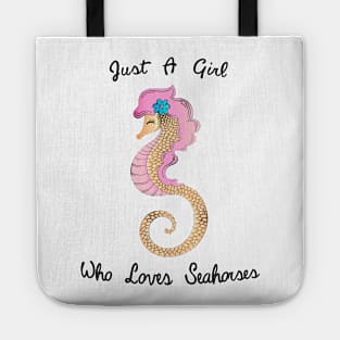 Cute Seahorse Tote