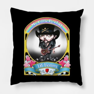 my little rocker - lemmy Pillow