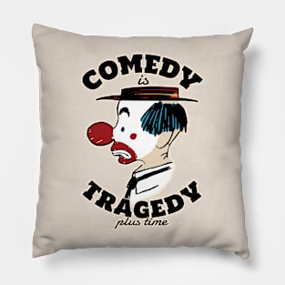 Vintage Comedy Clown Pillow