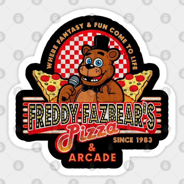 Freddy Fazbear's Pizza Since 1983 Dks - Five Nights At Freddys ...
