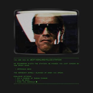 Text Adventure Tees : The Terminator T-Shirt