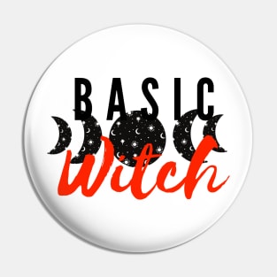 Basic Witch Design Pin