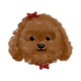 BROWN POODLE T-Shirt