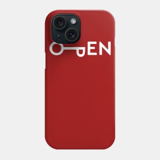 open key logo Phone Case