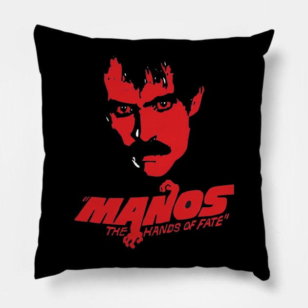 MANOS Exclusive Design Pillow by Pop Fan Shop