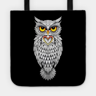 Owl Art Celtic Tote