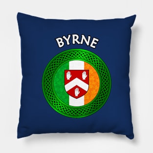 Irish Flag Clover Celtic Knot - Byrne Pillow