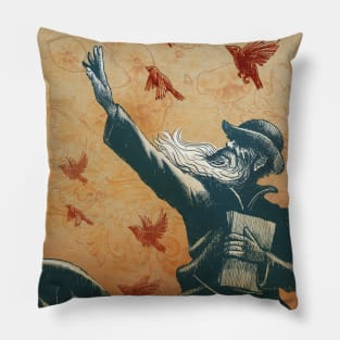 Evolution: A Tribute to Charles Darwin Pillow