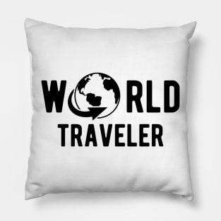 World Traveler Pillow