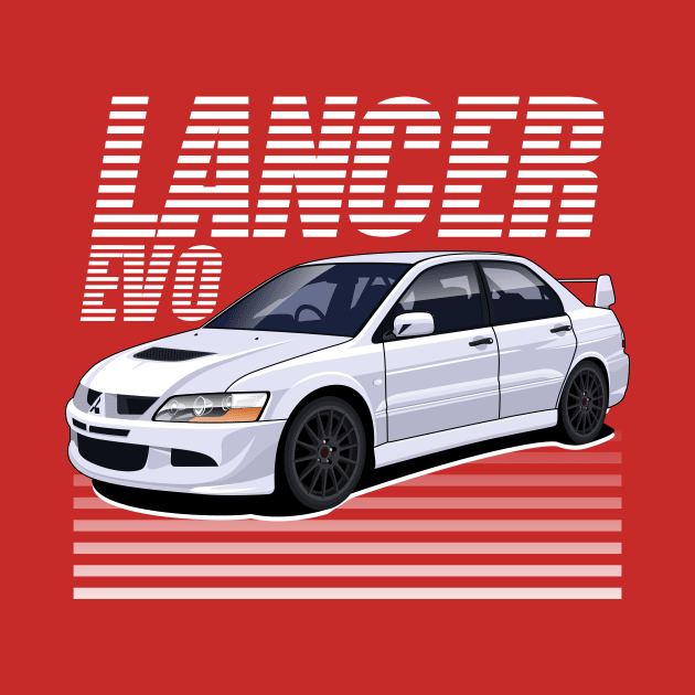 Lancer Evo JDM Style by masjestudio