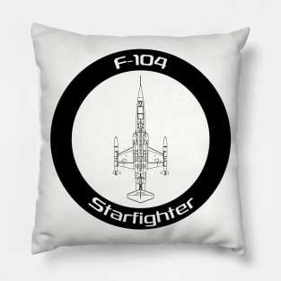 Lockheed F-104 Starfighter Pillow