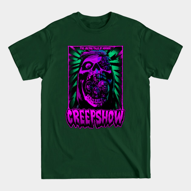 Discover Creepshow Five Jolting Tales Of Horror - Creepshow - T-Shirt