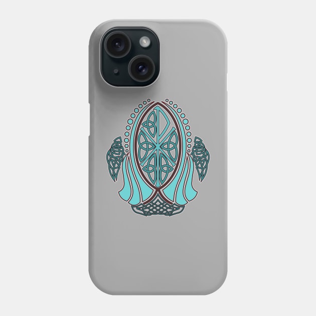 Chi-Rho-Fish 8 Phone Case by The Knotty Works