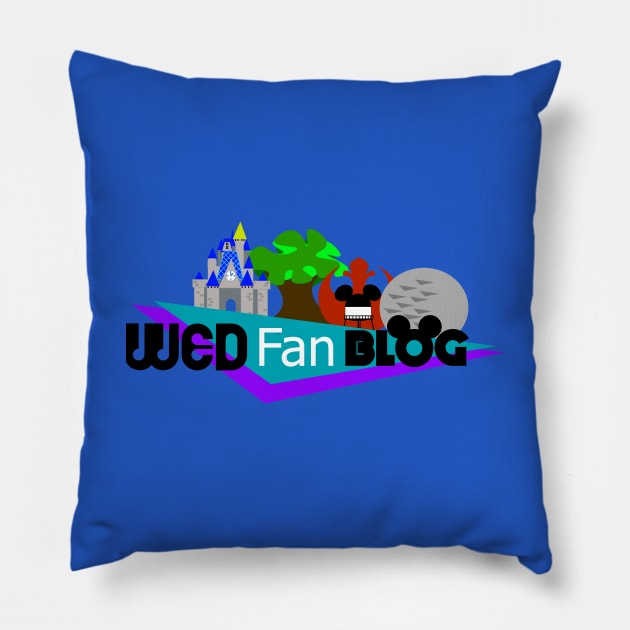 WED Fan Blog Logo Pillow by WEDFanBlog