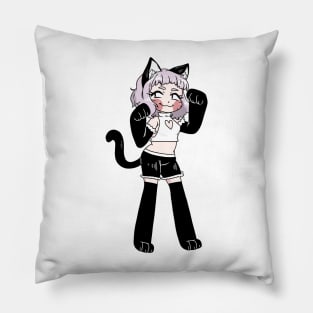 Cat Girl Pillow