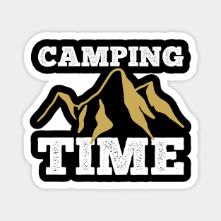 Camping Time T Shirt For Women Men Magnet