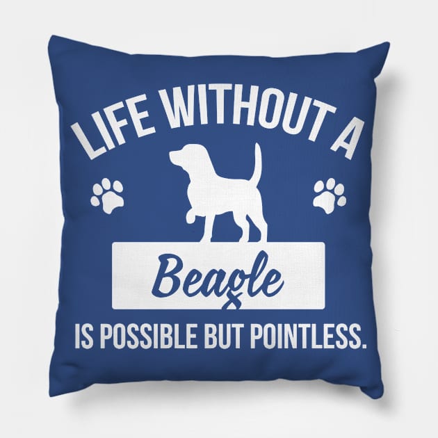 Beagle Pillow by nektarinchen