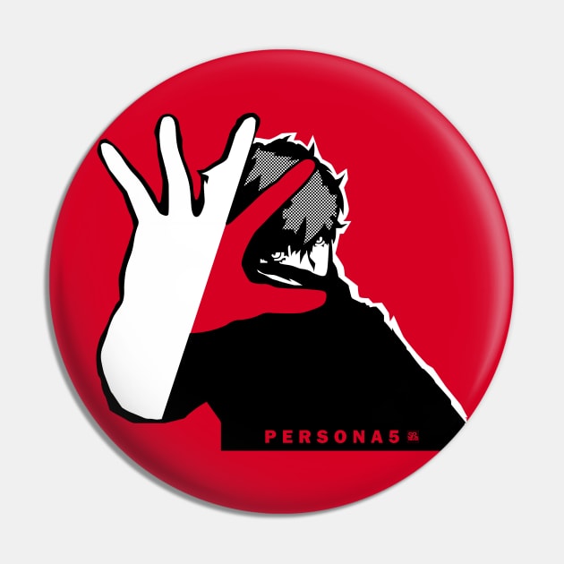 [PERSONA 5] DON'T LOOK AT ME Pin by PRWear